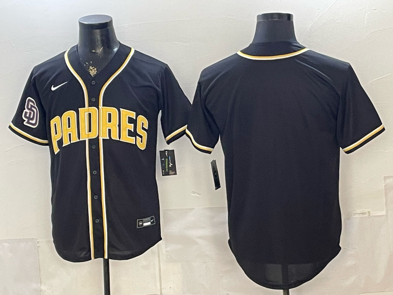 Men San Diego Padres blank Nike black MLB Jersey 0522007